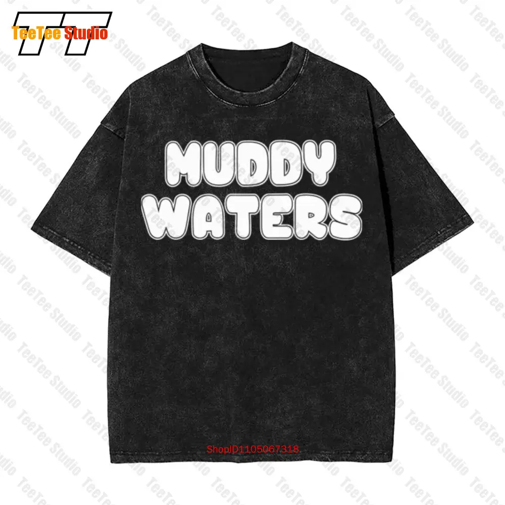 

Muddy Waters Electric Mud Vintage Oversized T-Shirt GD0Z