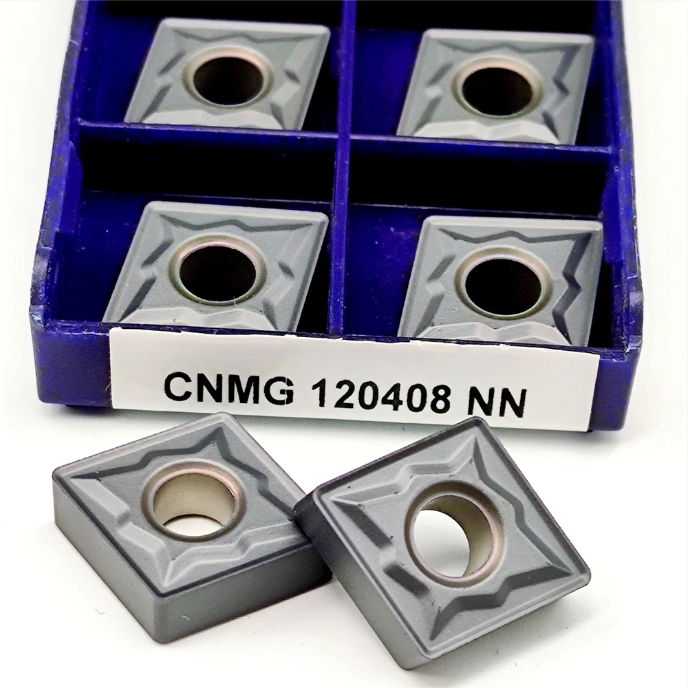 CNMG120404 CNMG120408 NN LT10 كربيد إدراج مخرطة CNC أداة الخارجية تحول دائم CNMG 120404 120408 أدوات القطع