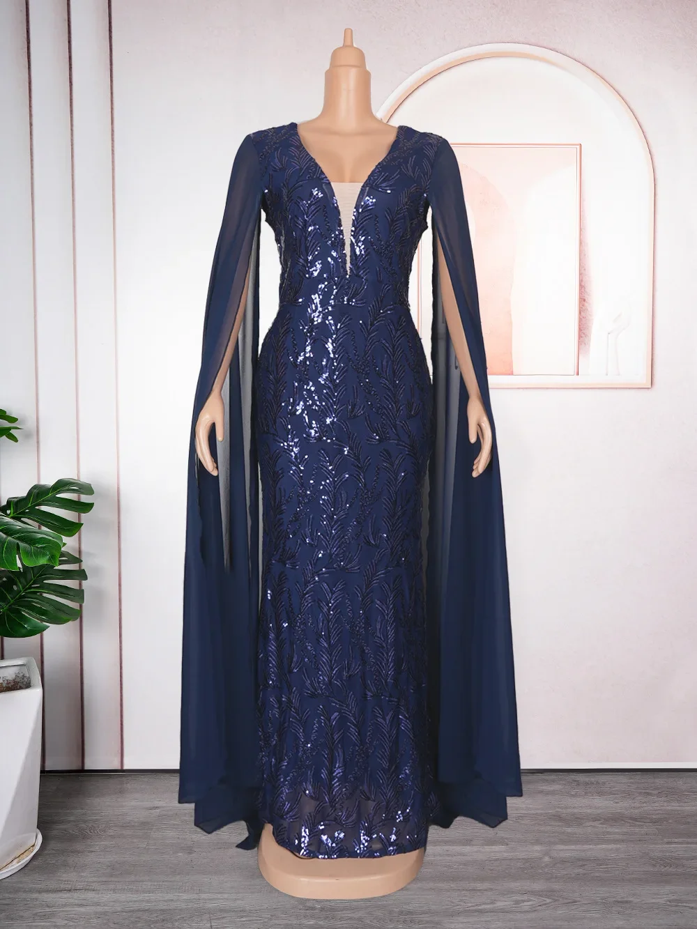 

Plus Size African Party Dresses for Women Dashiki Ankara Sequin Wedding Evening Gown Sexy Bodycon Maxi Long Dress Africa Clothes