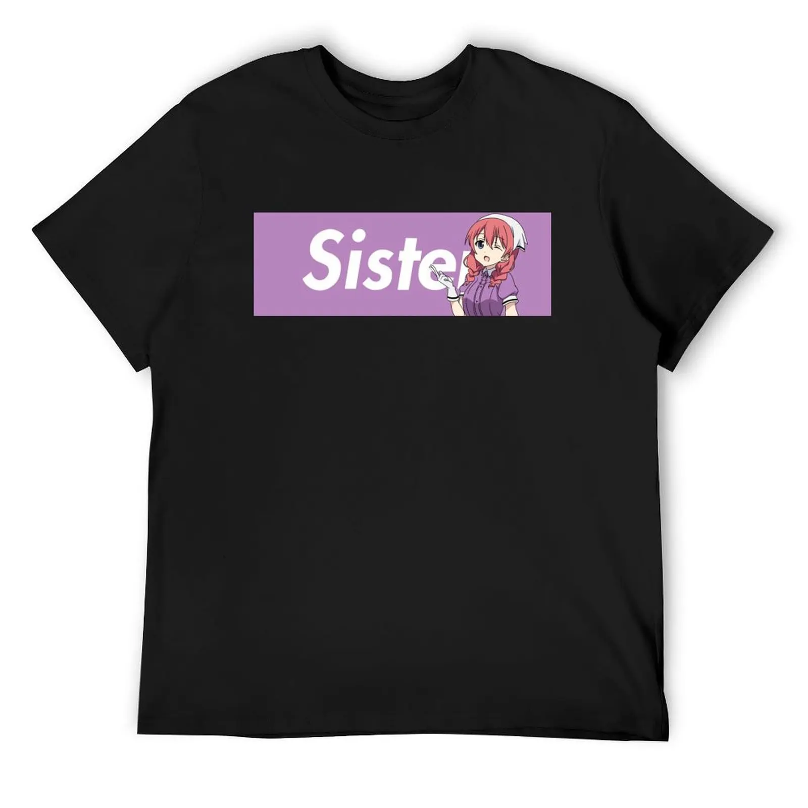 

Blend S Sister Miu T-Shirt plus sizes Aesthetic clothing plain mens white t shirts