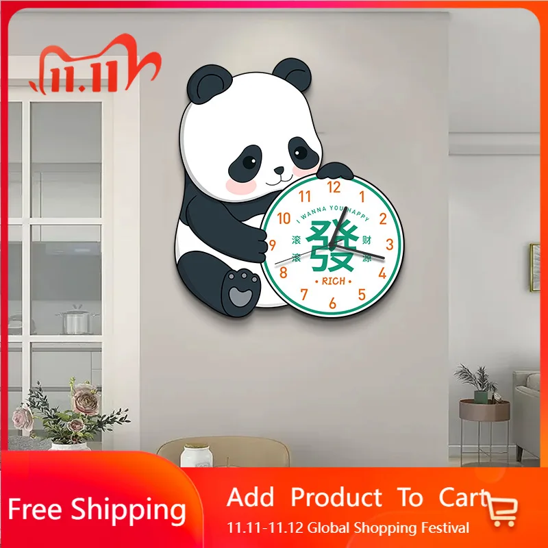 

Italian Restaurant Wall Clocks Living Room Fashion Art Mural Aesthetic Wall Watch Digital Aesthetic Horloge Murale Home Design