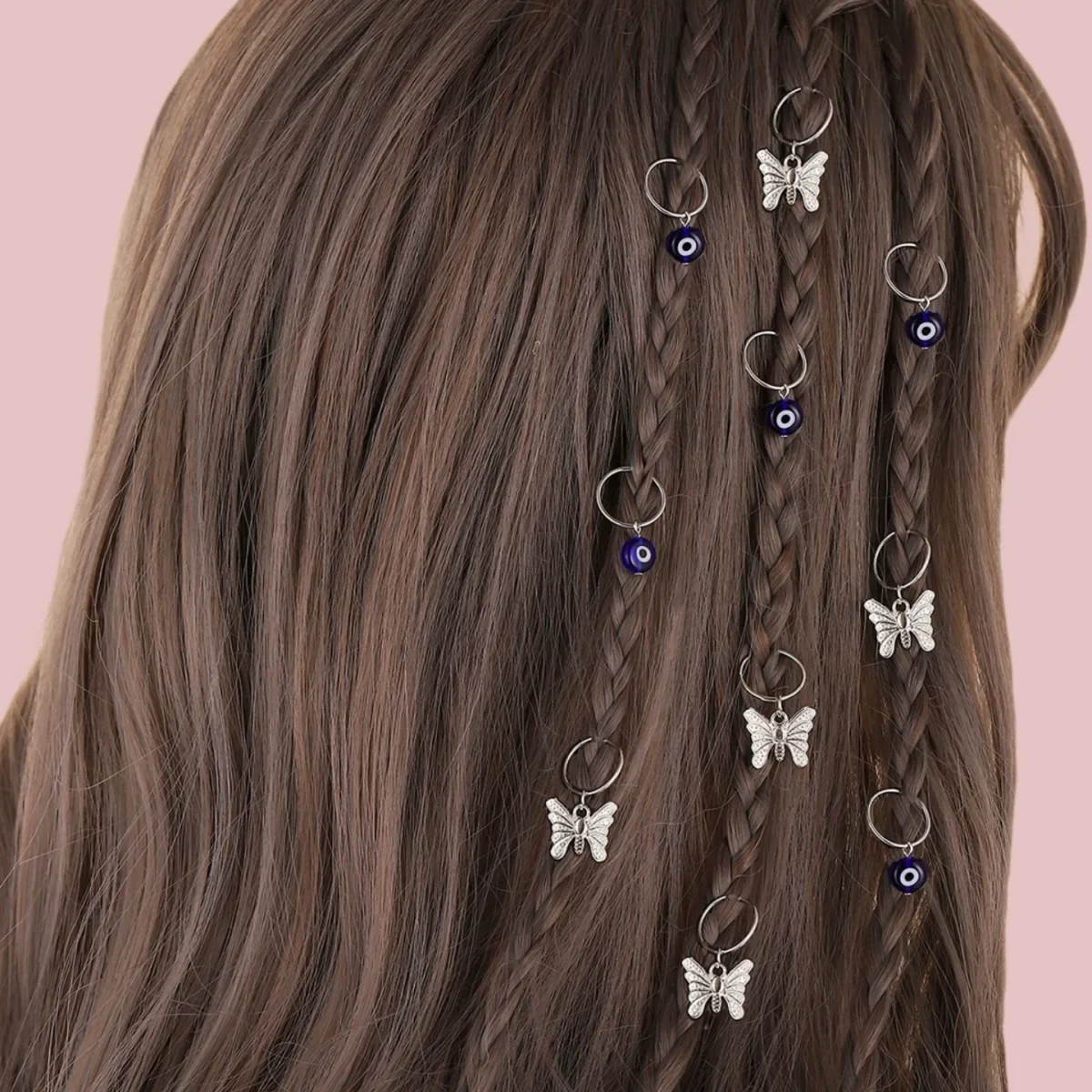 5/10 шт., заколки для волос в виде грязных косичек