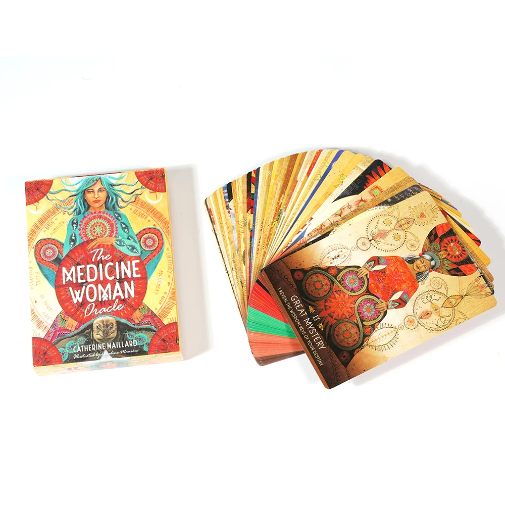 The Medicine Woman Oracle Discover los arquetipos de las tarjetas femeninas divinas