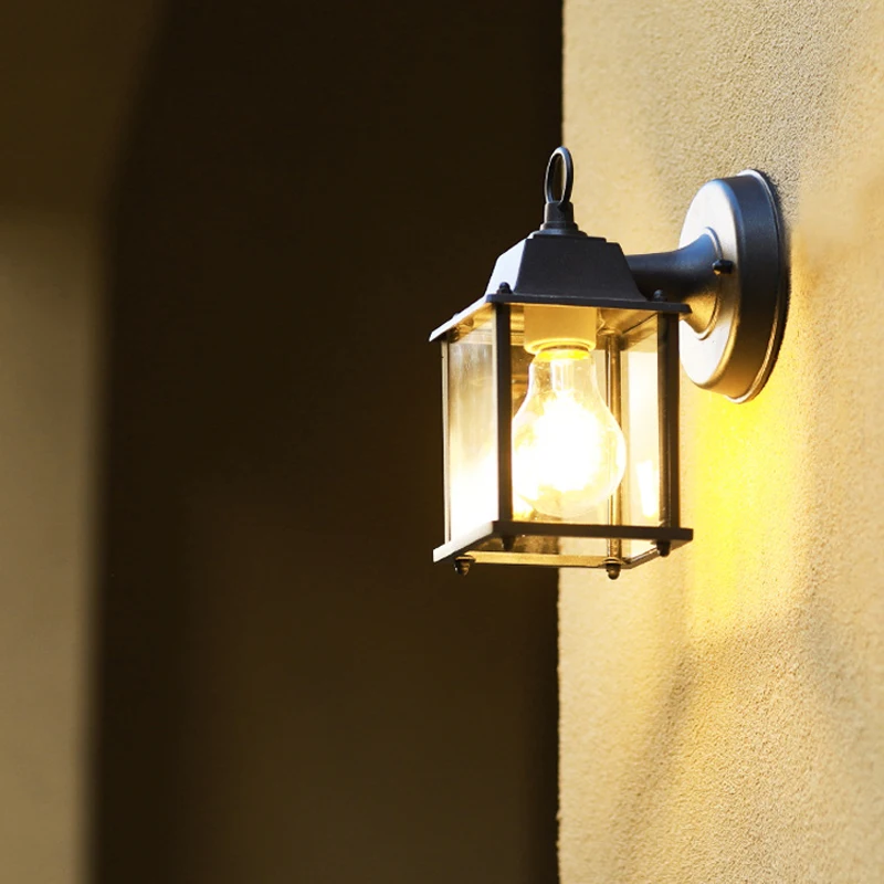 Outdoor Wall Lamp Waterproof Garden Villa Corridor Aluminum Exterior Wall Porch light Walkway Simple Balcony Gate Terrace Lamp
