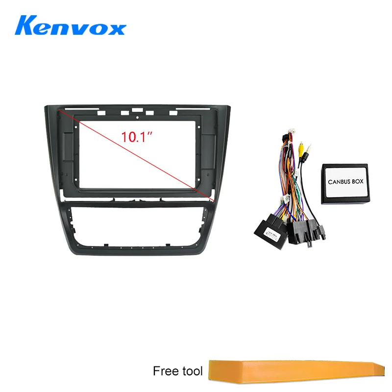 Car Radio For Skoda Yeti 5L 2009 - 2014 Android 2 Din Stereo Mounting Bezel Faceplate Frame Kit