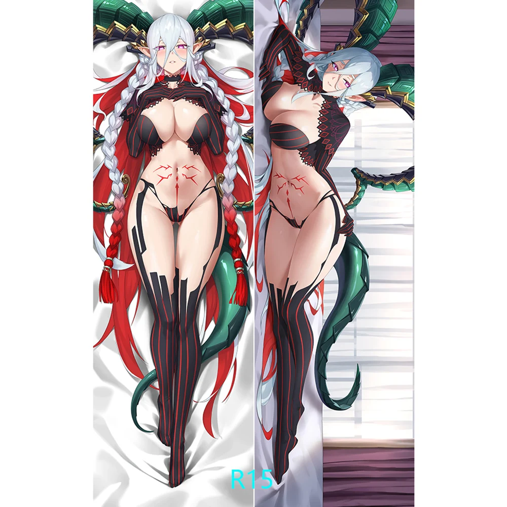 Dakimakura Fate Tiamat Full Body Pillow Case FATE Anime Otaku Pillowcase Game Throw Cushion Cover Bed Decor Gift