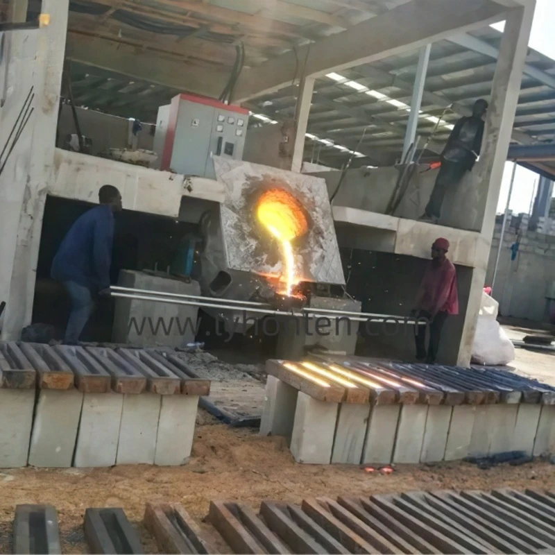 

HONGTENG Manufacturer Price 100 Kg Iron Stainless Steel Electric Induction Melting Furnace Oven