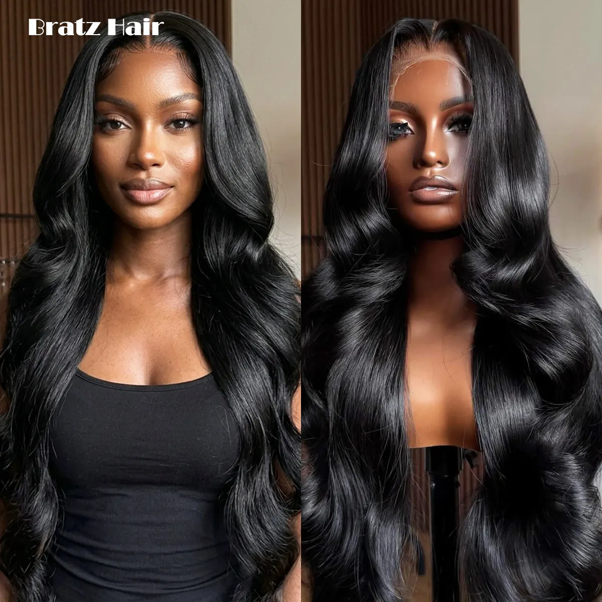 

400 Density Body Wave Glueless Wig 100% Human Hair 13x6 13x4 HD Lace Front Body Wave Wigs for Woman Ready to Wear Glueless Wigs