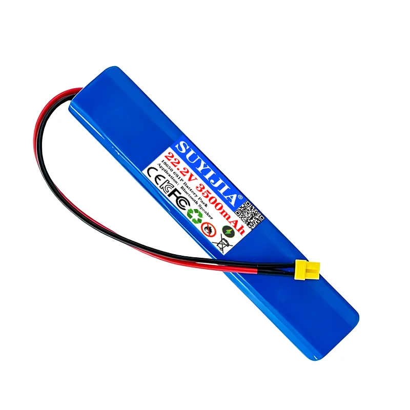 22.2V 2600mAh/3500mAh 6S1P Li-ion Battery Pack –High-Capacity Rechargeable for Power Tools & Garden Equipment Long Lasting Power