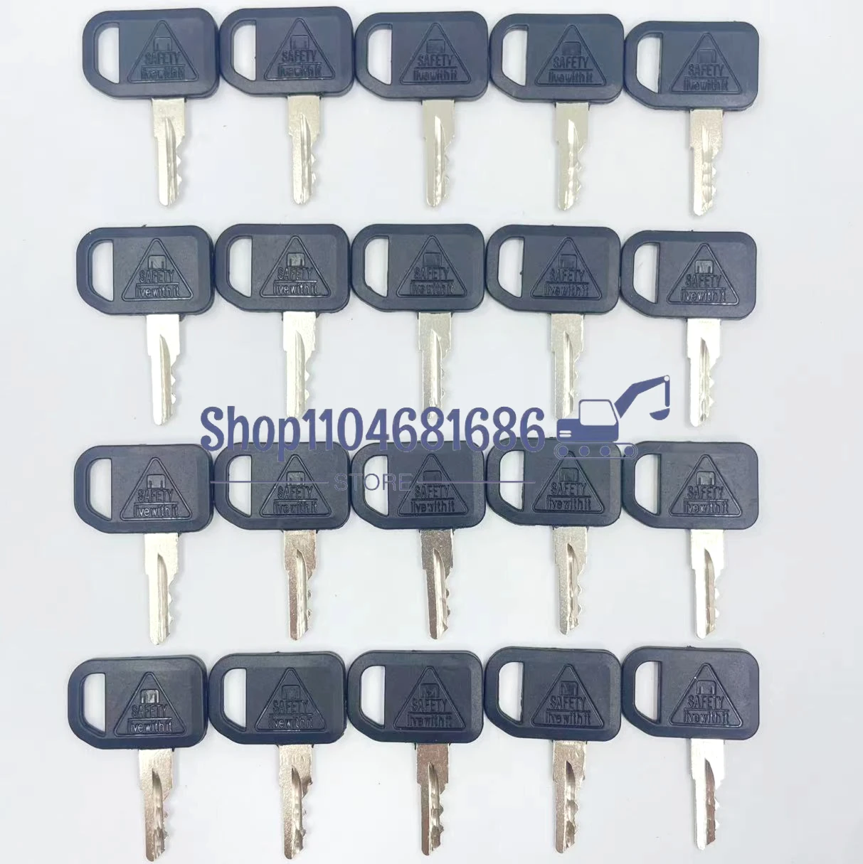 

20 PCS JDG Key for John Deere Gator Bobcat Gehl Multiquip Ignition Part Number 131841 AM101600 AM131841