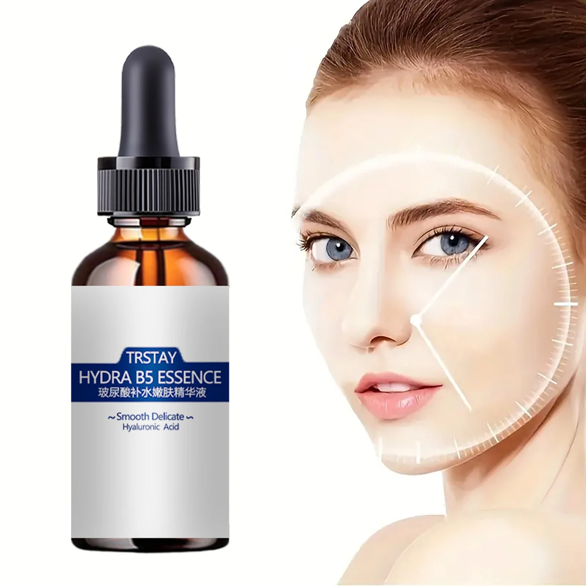 Serum Hyaluronic Acid Essence Moisturizing Nursing Snail Nourish Repair Skin Care Korean Beauty Health whitening cream