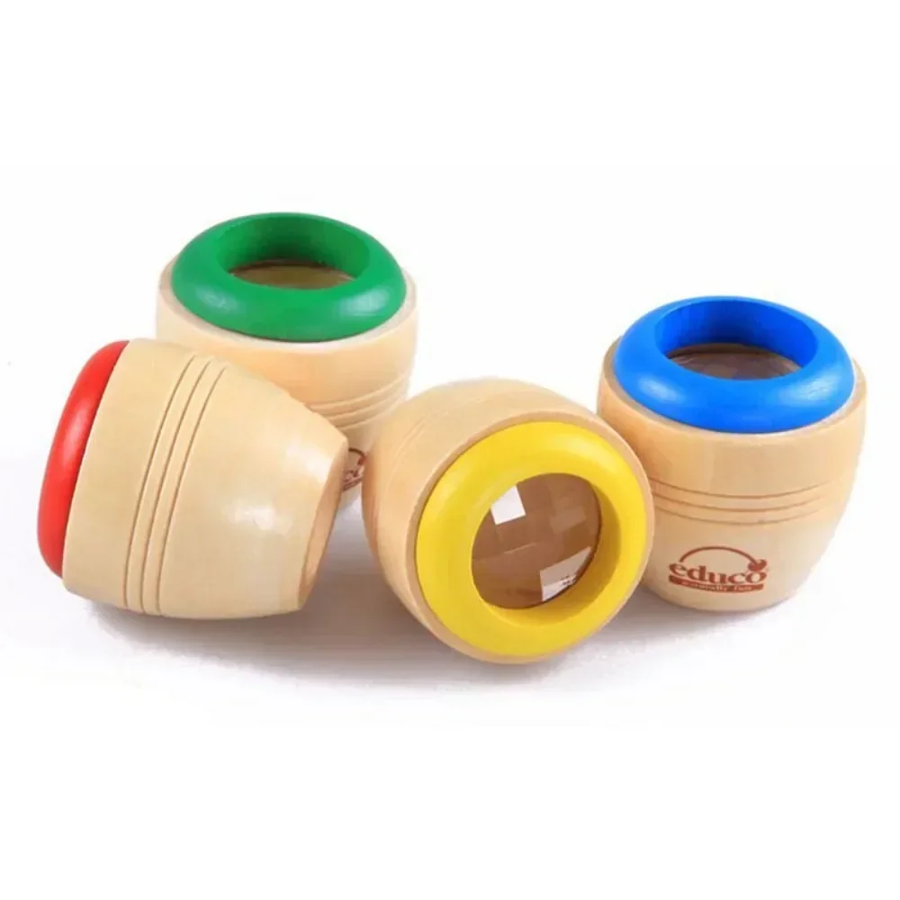 Magic Wooden Kaleidoscopes Fun Toys for Children Kids Gift Interesting Preschooler Prism Montessori Educational Bee Eye Puzzle