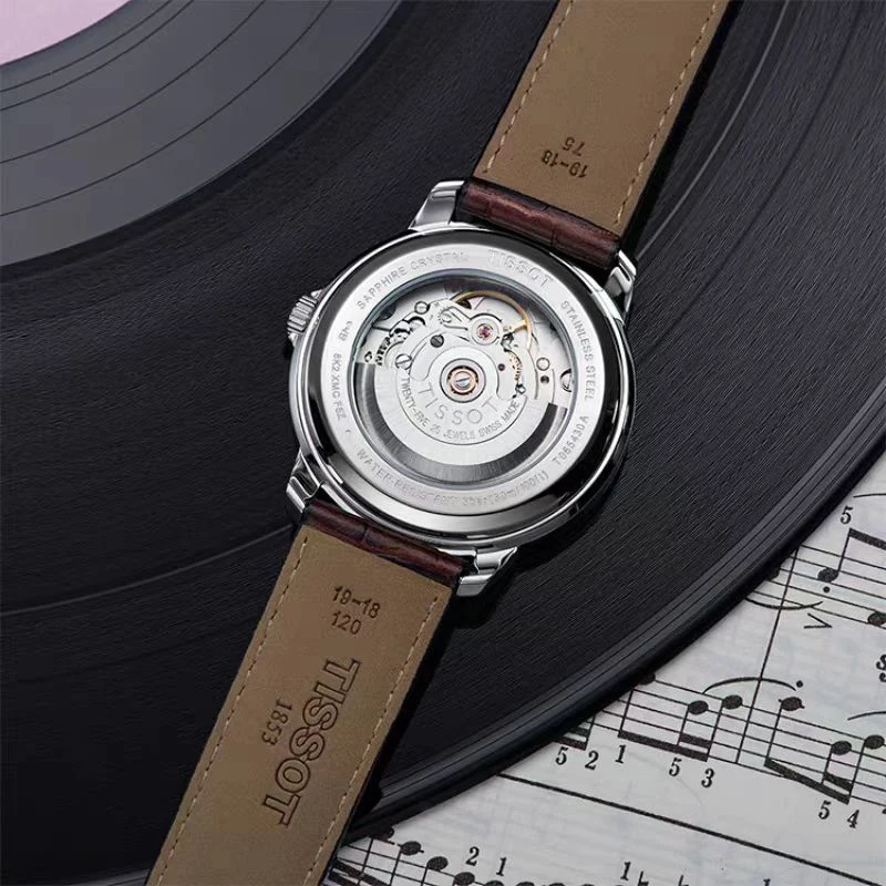 Tissot TISSOT T luxury brand men\'s and women\'s automatic mechanical movement Fashion business Star series waterproof