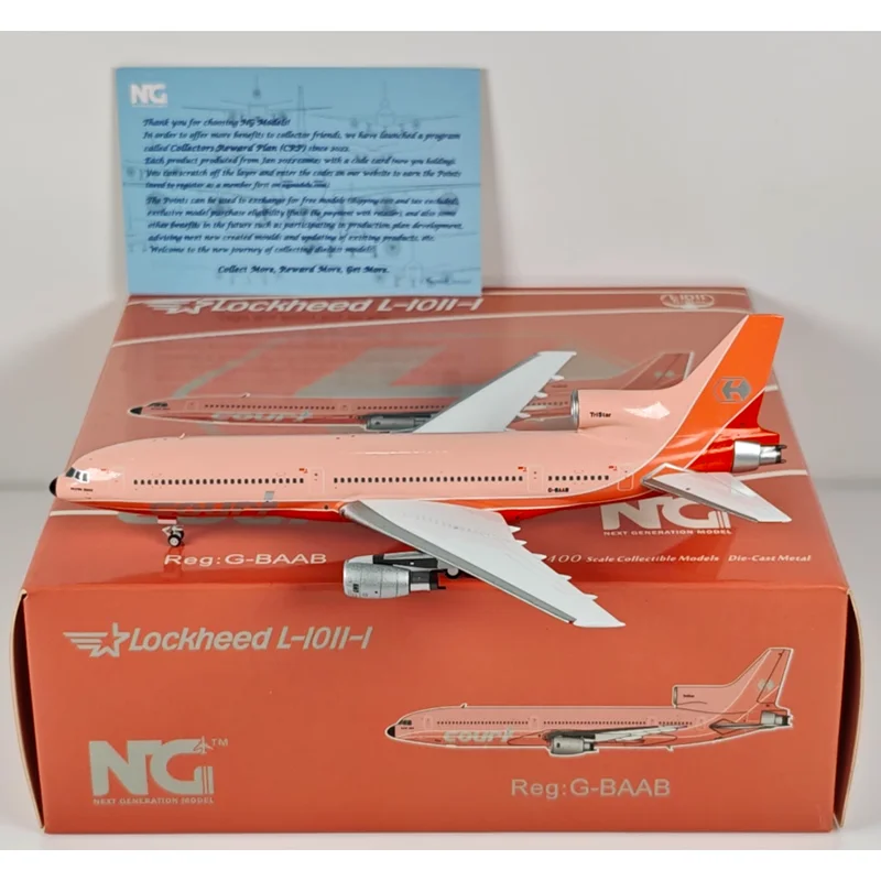 

NG Models 1/400 Scale Court Line L-1011-1 G-BAAB Diecast Alloy Model Aircraft Collective Decorative Ornament