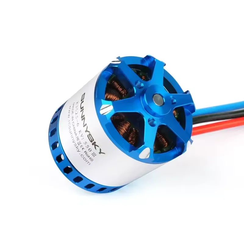 SUNNYSKY X3525 III KV465 KV550 KV650 KV860 KV1080 Borstelloze Motor voor 50E 3D 3A Vliegtuig Vaste Vleugel RC