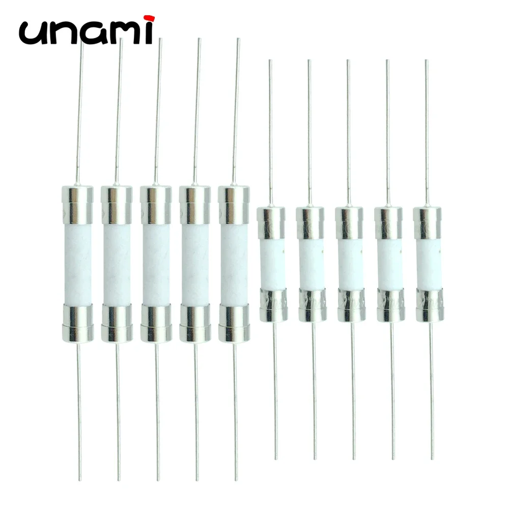 

10Pcs 5x20 6x30mm Fast Blow Slow Blow Ceramic Tube Fuse with A Pin 0.5A 1A 1.5A 2A 3A 3.15A 4A 5A 6A 8A 10A 12A 15A 20A 25A 30A