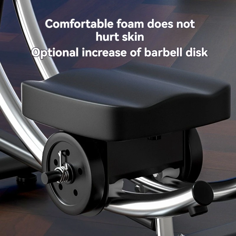 Foldable Vertical Abdominal Curl Machine - Household Abdominal Rolling Fitness Equipment - Abdominal Muscle Trainer