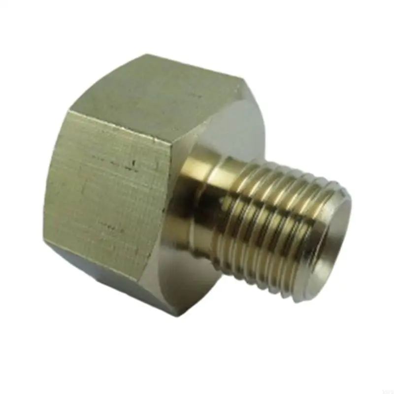 X9FA Multipurpose Copper Gas Reducer Adapters 3/8Inch Internal 1/4Inch External Left Hand Thread for Propane Systems