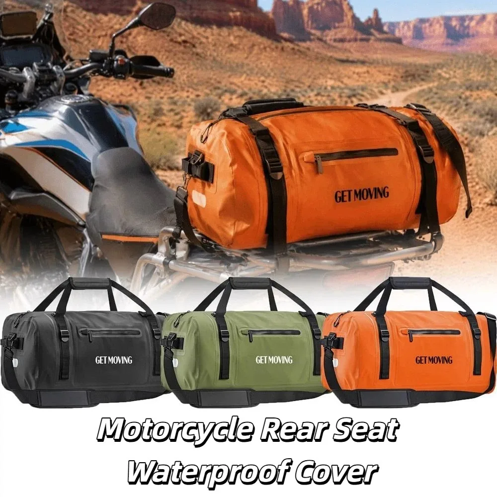 Waterproof Motorcycle Waterproof Travel Bag Durable Large Capacity Waterproof Backpack Heavy Duty Roll-Top Closure