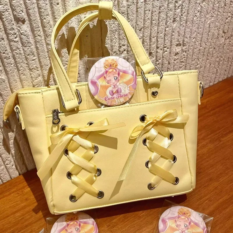 Ita Bag Sweet Transparent Shoulder Bags for Women 2024 Elegant Display PU Crossbody Bag Ribbons Lolita Bag Autumn Сумка Bolsos