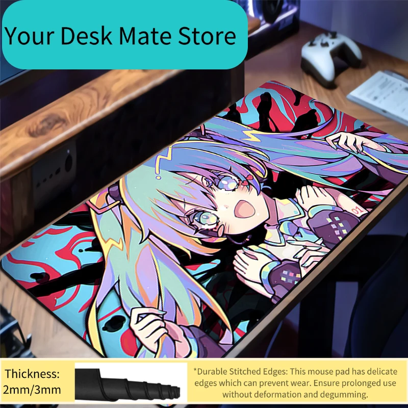 마우스 패드 H-hatsune Miku 멀티 사이즈 게 - Pc Gaming Hatsune Miku 리뷰 및 가격