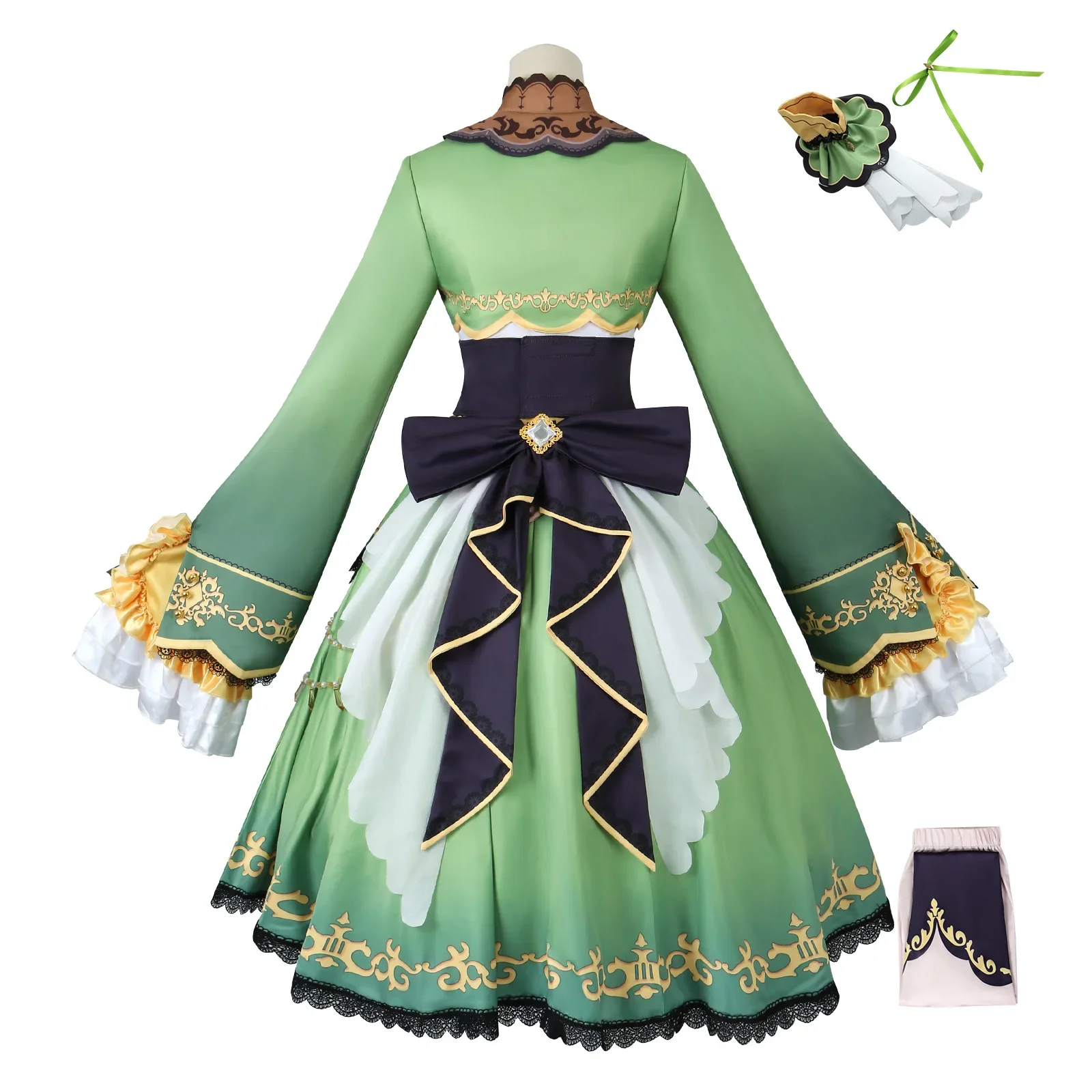 Pretty Derby Satono Diamond Cosplay Costume Lolita Dress Uniform Suit Halloween Party Role Play Comic Con Outfits for Girls Set