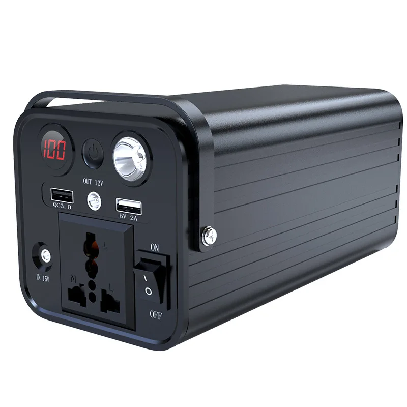 Portable Large Capacity 220V Energy Storage Power Bank for Outdoor Mobile Power Supply Camping Car Mounted External Battery