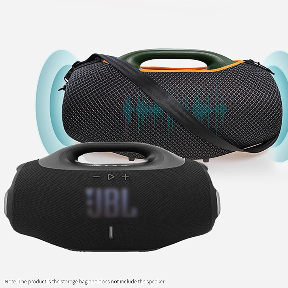 Hard Portable Speaker Bag for JBL BOOMBOX4 Speaker Sound Permeable Bags BOOMBOX 4 Transparent Box Outdoors Travel Carrying Case
