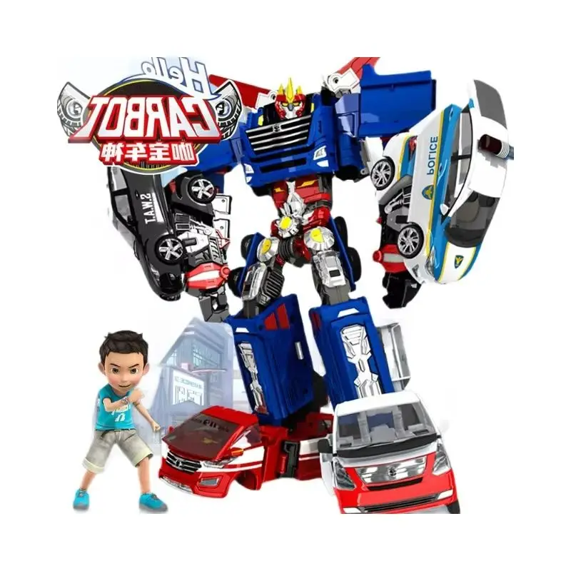 

Children's combined robot toy transforming car robot heavy-duty giant boy toy