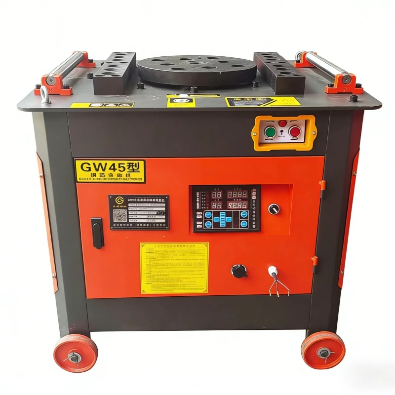 Stainless Steel Rebar Bending Machine Foot Pedal CNC Hand Electric Gear Turbine Large Threaded Stirrup Bending Machine