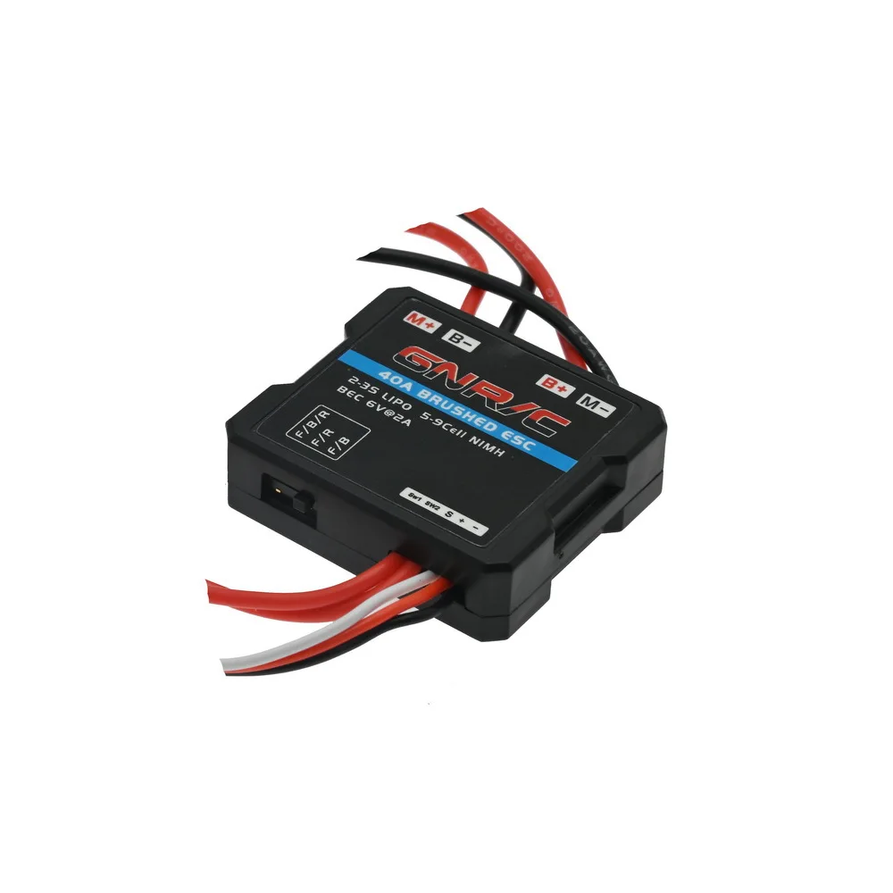 40A Brushed ESC Electronic Speed Controller for WPL C14 C24 C34 MN D90 MN99S MN86S MN86 MN86KS RC Car Upgrade Parts