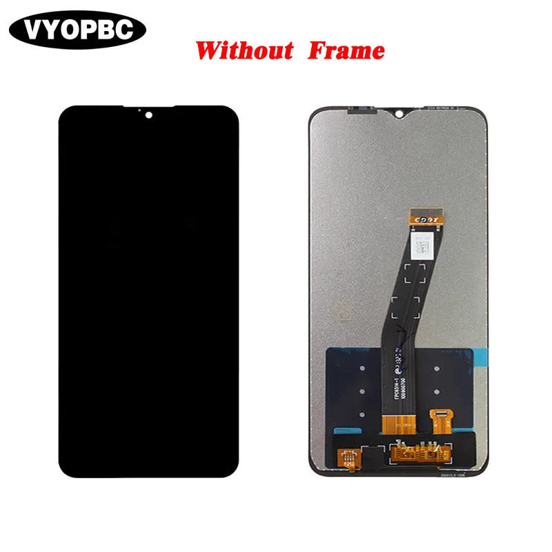 For ALCATEL 1S 2021 Original LCD Display With Frame Panel Digitizer Assembly Repair Replacement Parts 6025H 6025D Touch Screen