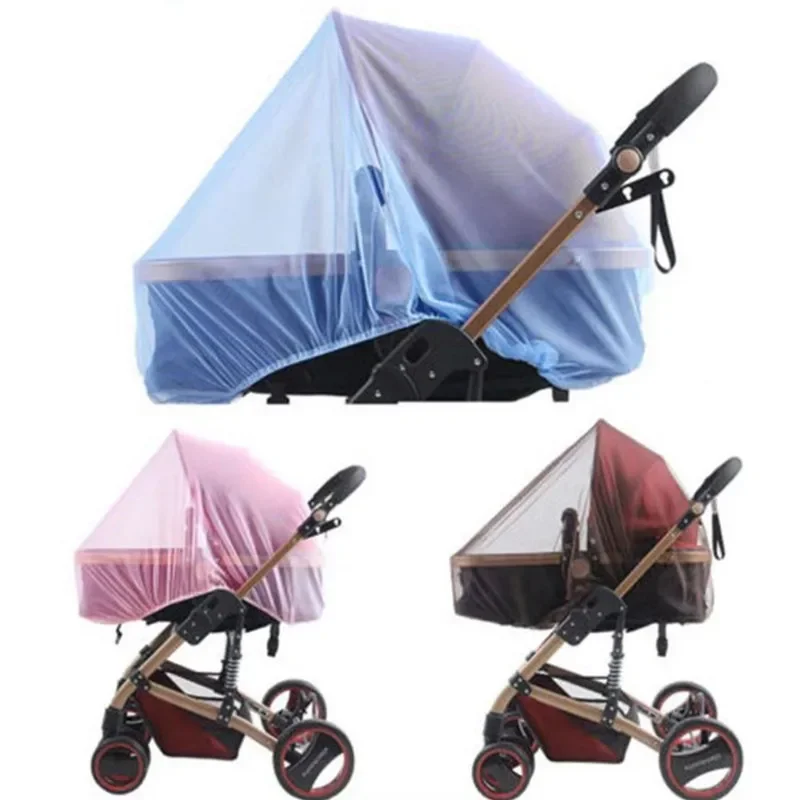 

Baby Stroller Pushchair Mosquito Insect Net Safe Mesh Buggy Crib Netting Cart Mosquito Net Pushchair Full Cover Netting