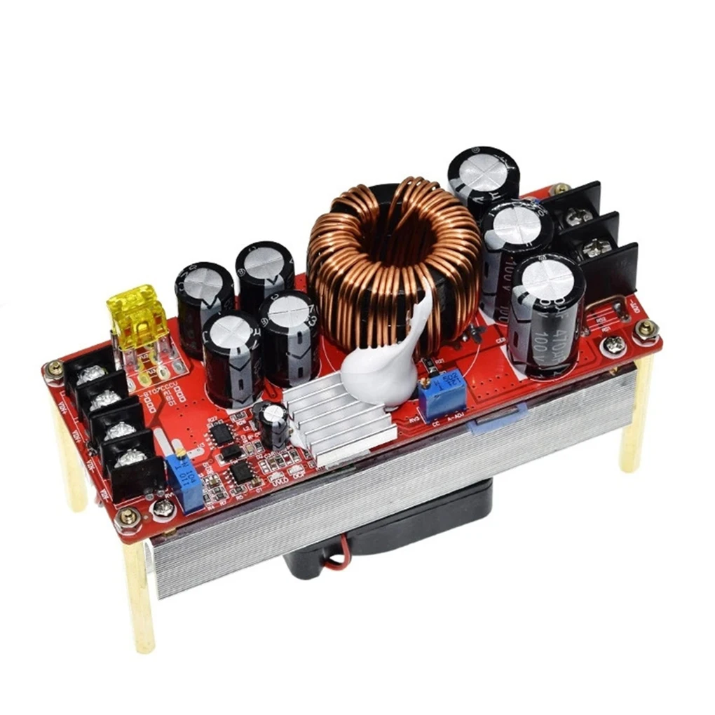 1200/1500/1800W 20/30/40A DC-DC Boost Converter Step Up Power Supply Module 10-60V to 12-90V adjustable voltage charger