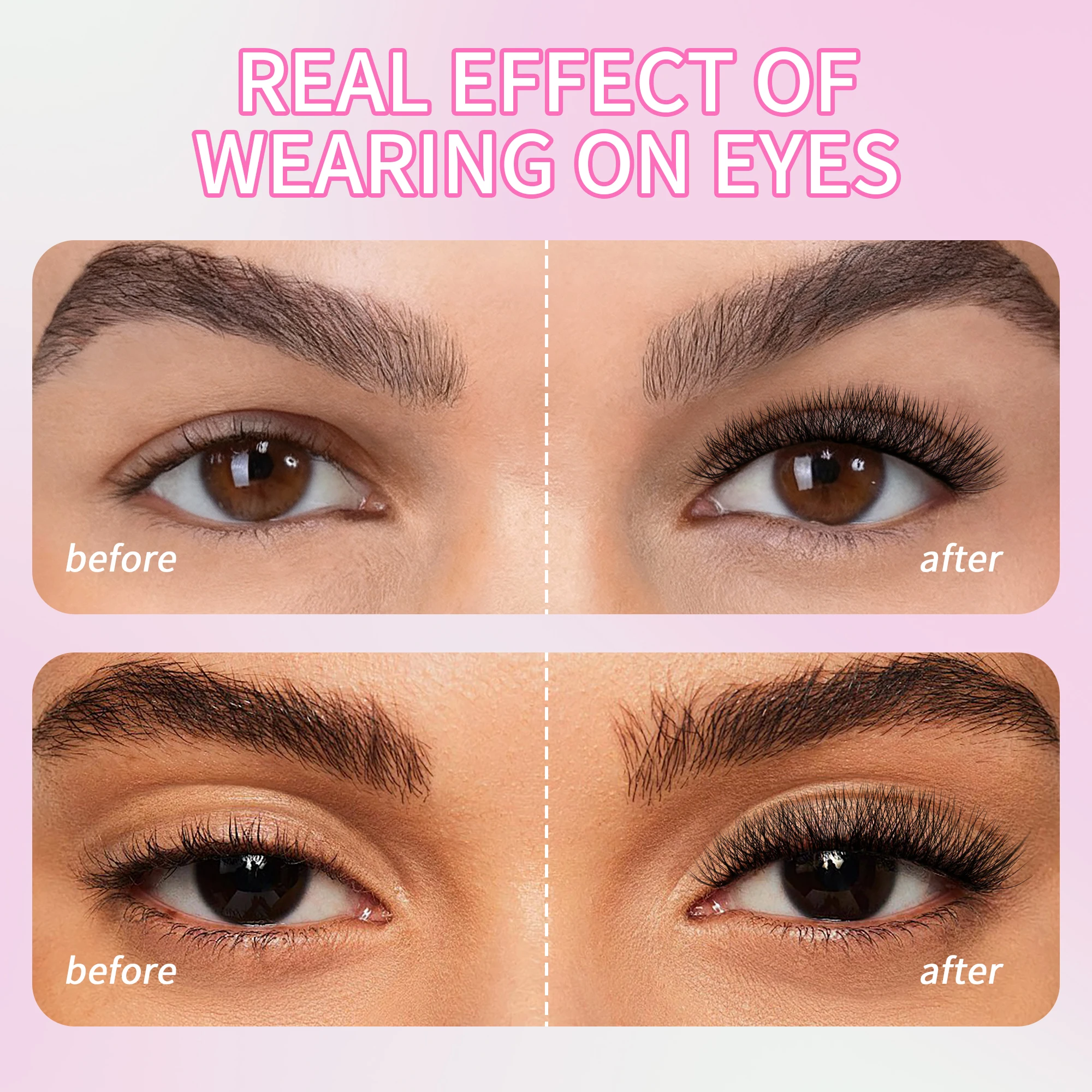 GLAMLASH 6DW Wimperverlenging CDLLUM Curl Valse 6D Wimpers