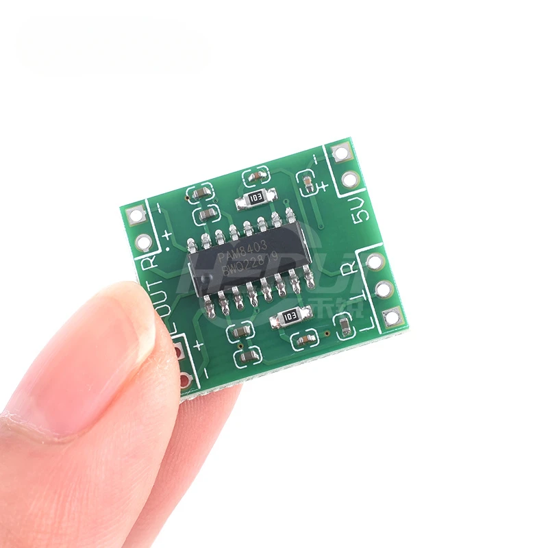 micronumeral 2*3W Class D PAM8403 power amplifier module Small power amplifier board mini circuit board