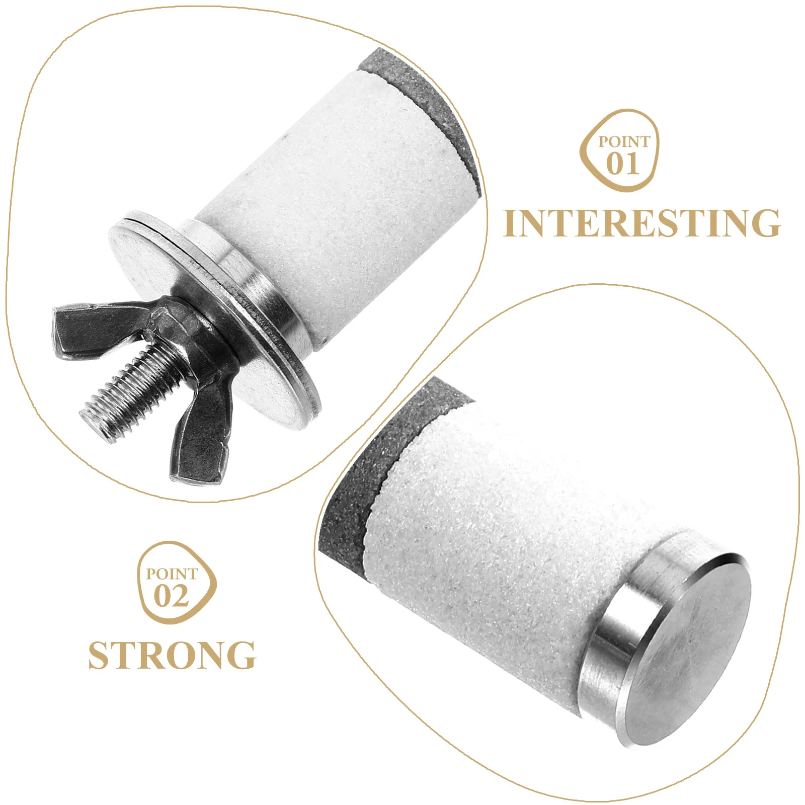 

Parrot Perch Stand Bird Cage Parrot Paw Grinding Stick Carborundum Perch Attract Birds Play Bird Cage Mount Rod