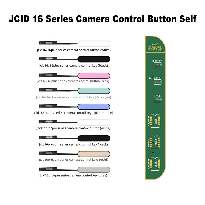 

JCID 16 Series Camera Control Button Self Support Running Diagnostics Designed To Replace Damaged Original Camera Control Button