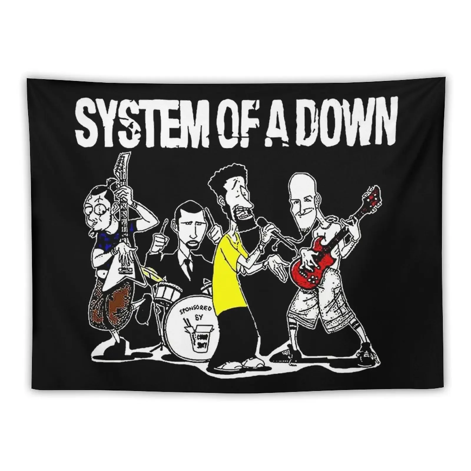 

System-of-A-Down-system of a down 014, system 015, system 016, system 017 Tapestry Decoration Pictures Room Wall Tapestry