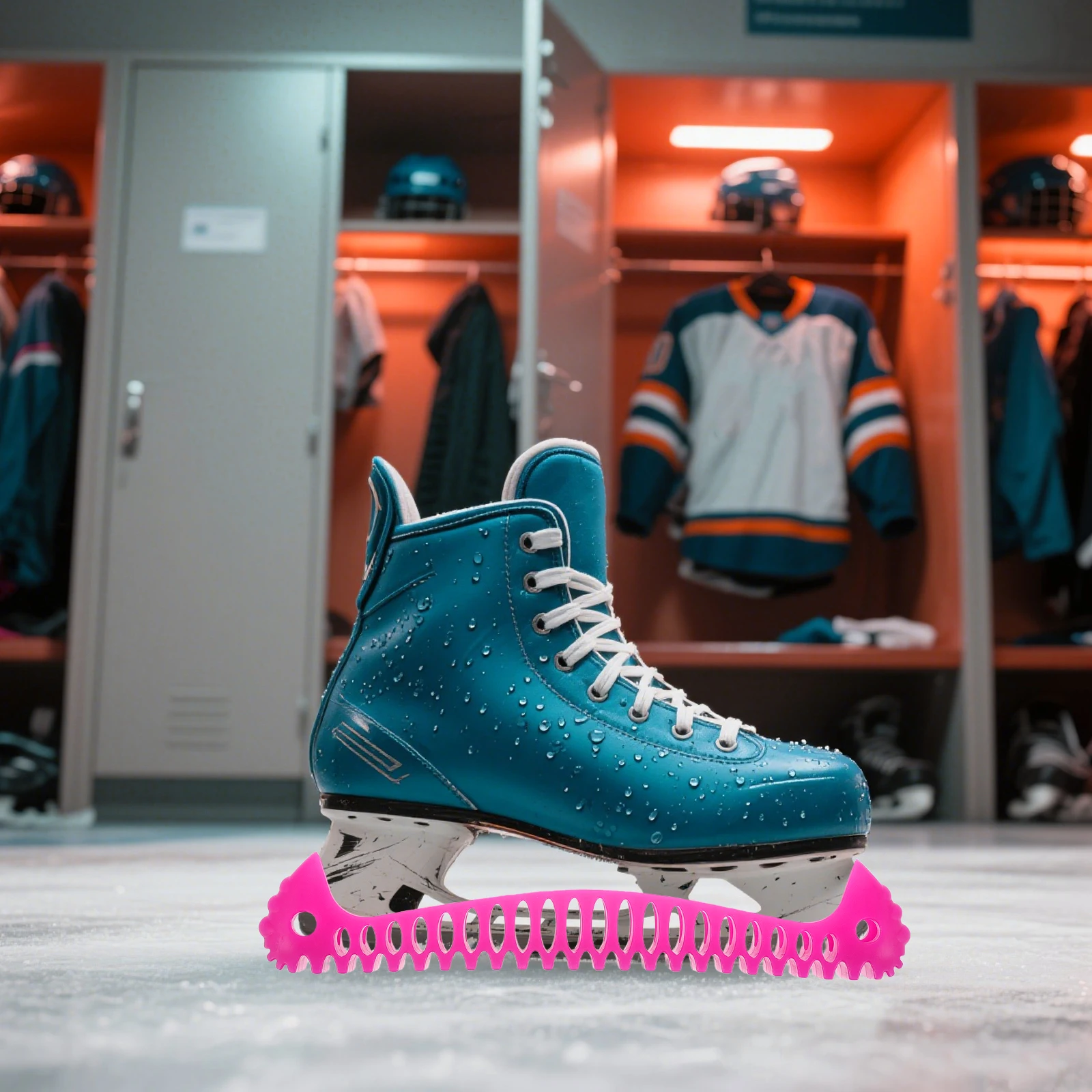 

2Pcs Universal Ice Skate Blade Covers Elastic Guards for Youth Adults Prevent Scratches Extend Blade Life Outdoor Indoor Use