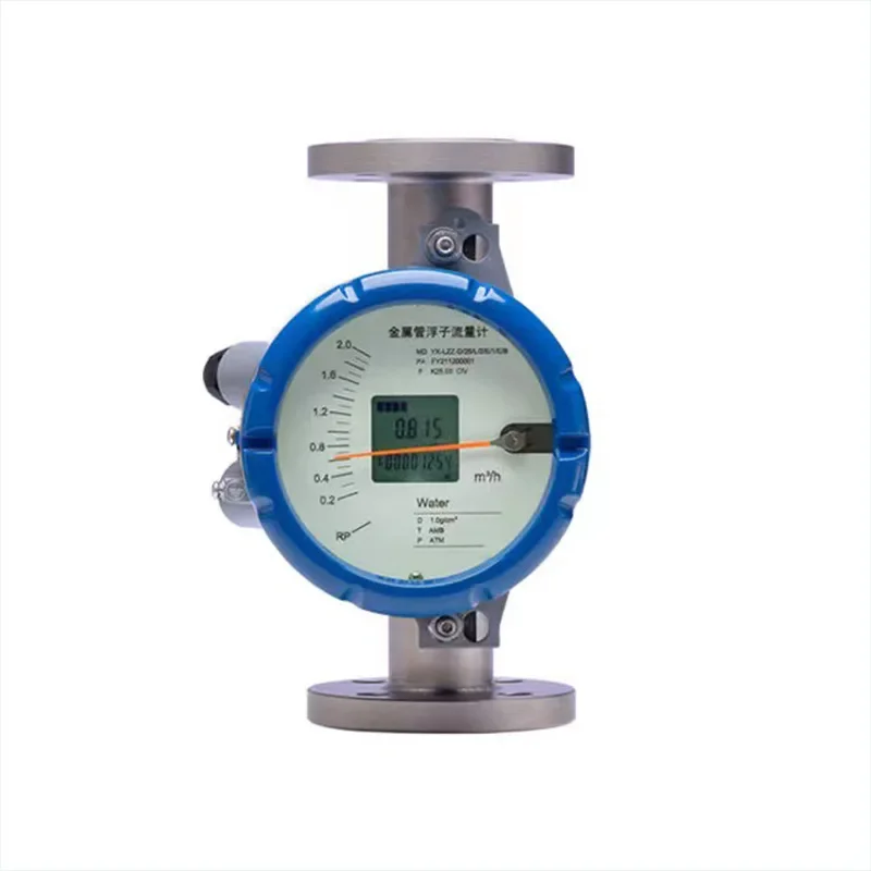 Stainless steel metal tube float flowmeter,