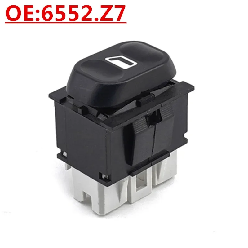 NewOE:6552.Z7 Suitable For Peugeot 806 Auto Parts Glass Lifter Single Switch Power Windows Control Switch