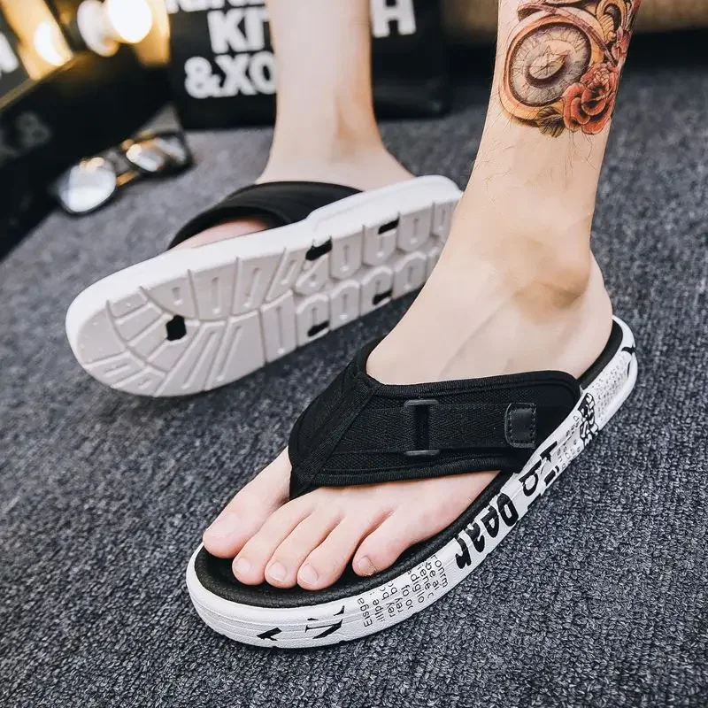 Beach Men's Shoe Height Flat Platform Designer Slides Luxury Casual Mascullino Clappers 2025 Trend Fun Y2k Pvc Eva Male Slipper