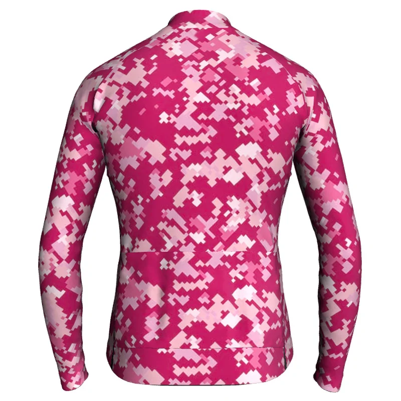 Bicycle Long Sleeve Jacket, Cycling Top, Road MTB Wear, Motocross Clothing, Racer Sweater, Jersey, Camo Sport Shirt