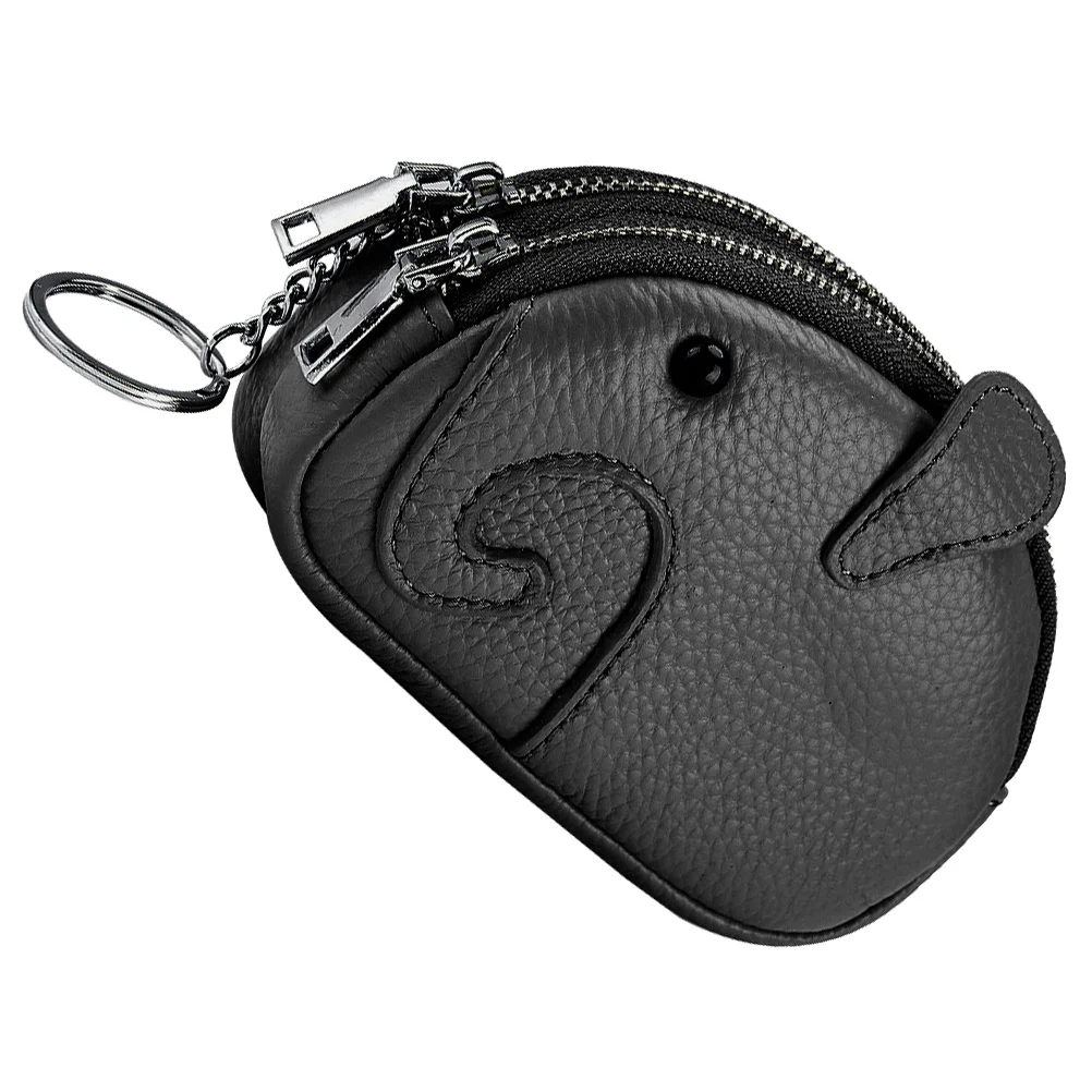 

Cartoon Elephant Coin Purse Key Chain Small Travel Pouch Lightweight Durable Mini Wallet Gift Bag Change Holder