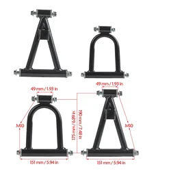 TDPRI Front Upper Lower Swing Arm Swingarm Kit For ATV Quad Buggy Go Kart