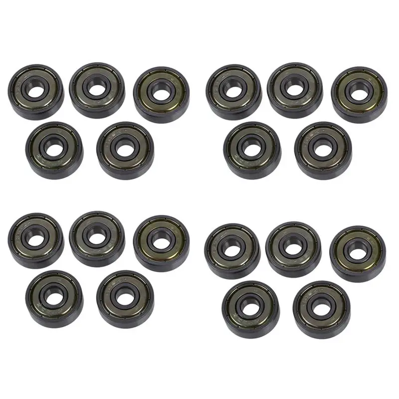 AT05-626Z 6Mm X 19Mm X 6Mm Shielded Radial Miniature Deep Groove Ball Bearing 20 Pcs