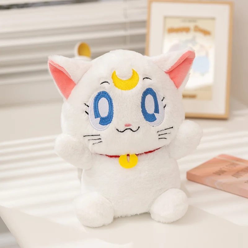 Japan Anime Sailor Moon Plüsch Katze Spielzeug Kätzchen Gefüllte Puppe Mädchenhaft Kawaii Room Decor Gefüllte Kawaii Geschenke Für Freundin