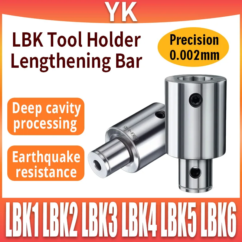 Barre d'extension porte-outil BT30 BT40 LBK, tige d'allongement RBH EWN, tête de mandrinage de précision compatible avec LBK1 LBK2 LBK3 LBK4 LBK5 LBK6