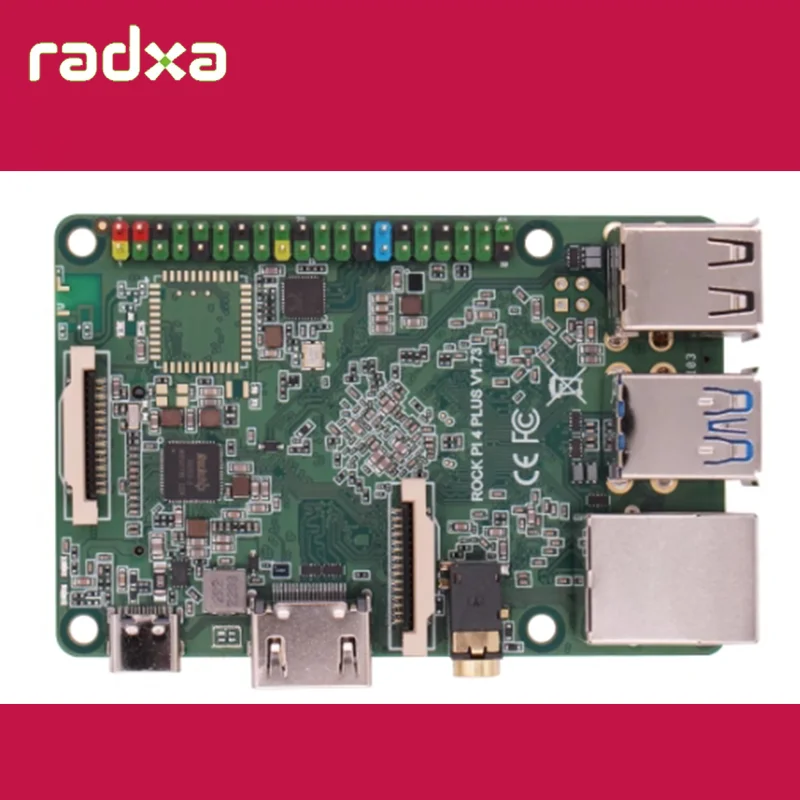 

ROCK Pi 4A+ OP1 6-Core SingleBoard With 2GB/4GB Ram Support 4K HDMI Output and NVME SSD